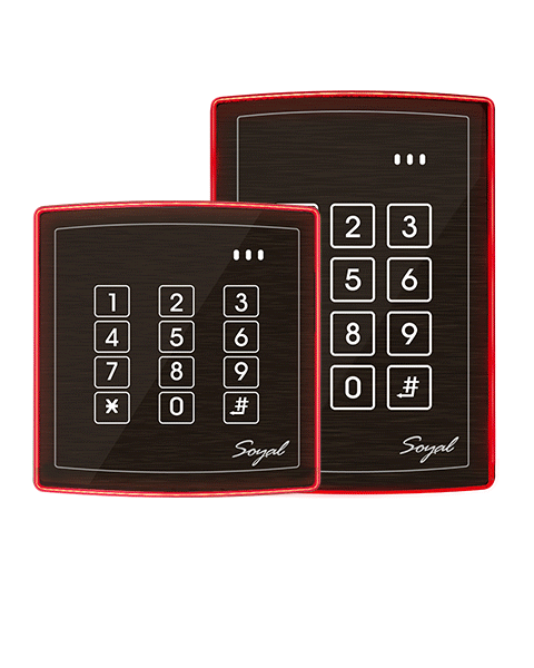 嵌入型 觸摸式背光鍵盤 RFID感應控制器